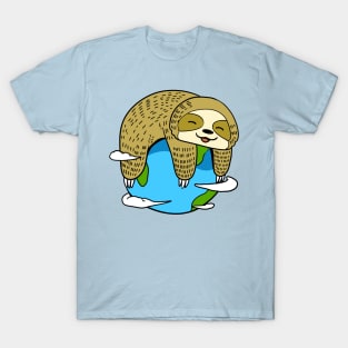 Sloth Earth T-Shirt